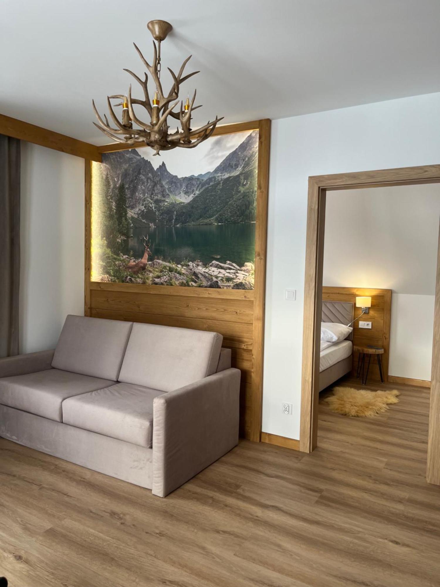 Tatra Widok Apartment Bukowina Tatrzanska Bagian luar foto
